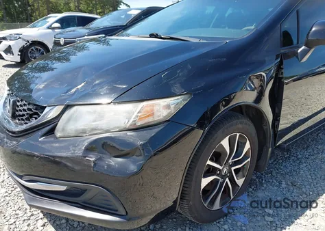 2013 Honda Civic Ex from USA, damaged, VIN 19XFB2F88DE202708